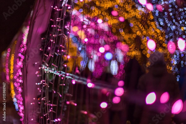 Obraz new year ligts