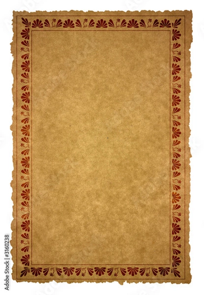 Fototapeta page with border