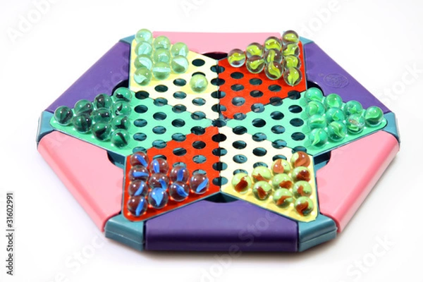 Obraz Chinese game, chinese checkers
