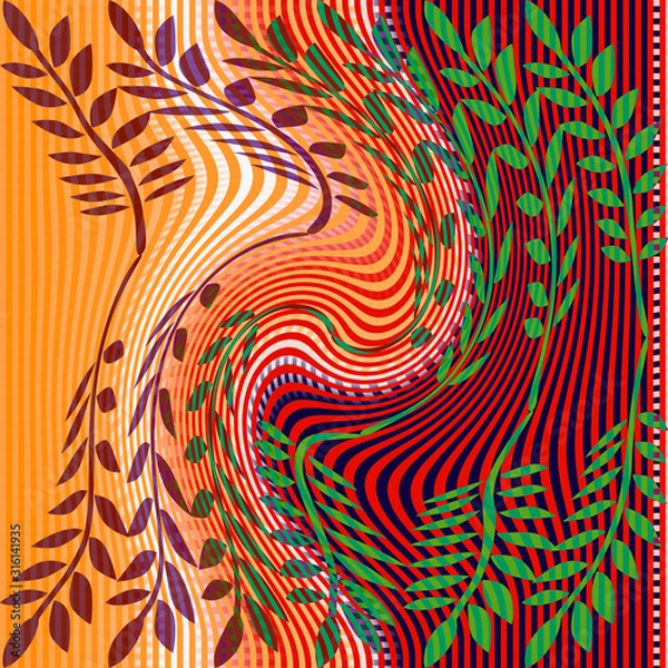 Obraz Abstract background,ornament for wallpaper for walls,It can be used as a pattern for the fabric,tapestry