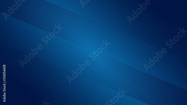 Obraz blue background metal pattern