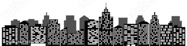 Obraz 都会のビル