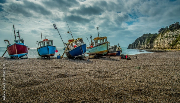 Obraz Beer, Devon, England, UK