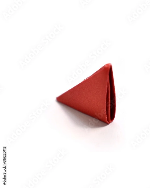 Obraz Origami on white background