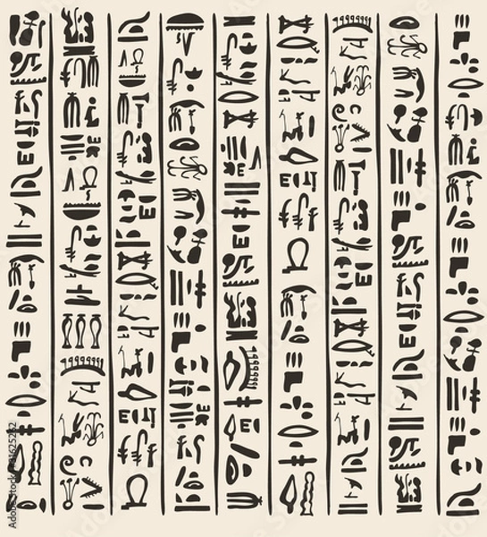 Obraz Hieroglif.