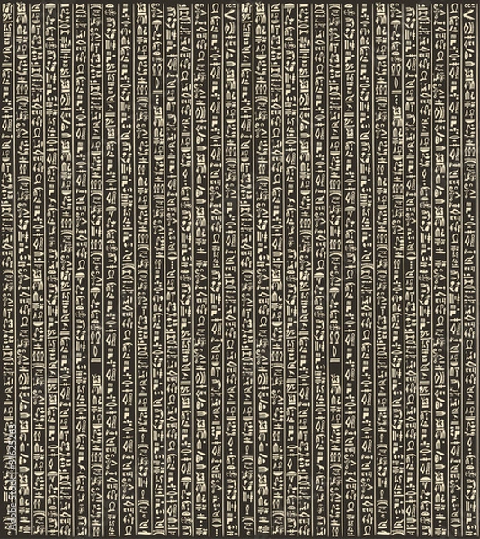 Obraz Hieroglyph stone plate.