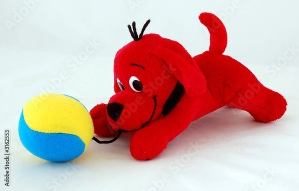 Obraz toy dog & ball