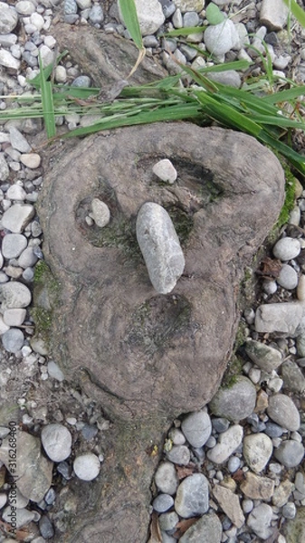 Obraz landart gesicht