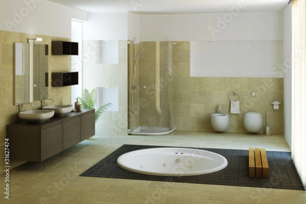 Obraz luxury bathroom