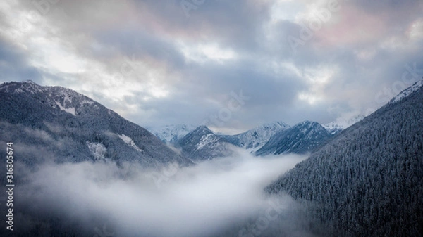 Fototapeta Snow Mountain