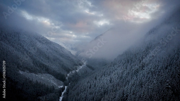 Fototapeta Winter Mountains