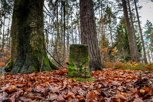 Fototapeta Grenzstein21