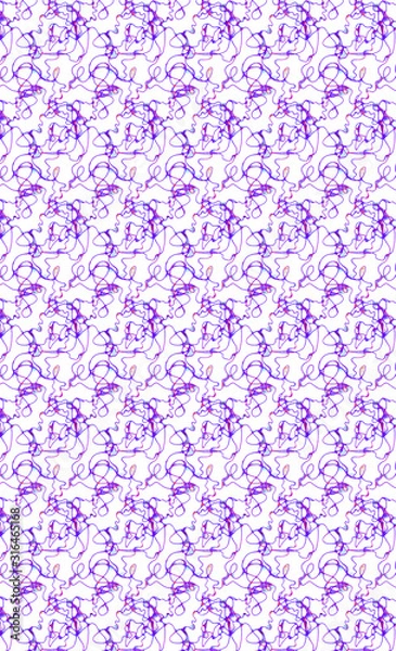 Fototapeta Mesmerizing Dribbles abstract background pattern