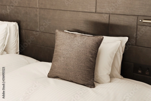 Fototapeta 黒のクッション