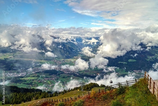 Obraz Dolomiten - Kronplatz - Aussicht