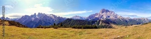 Obraz Dolomiten Strudelkopf Aussicht