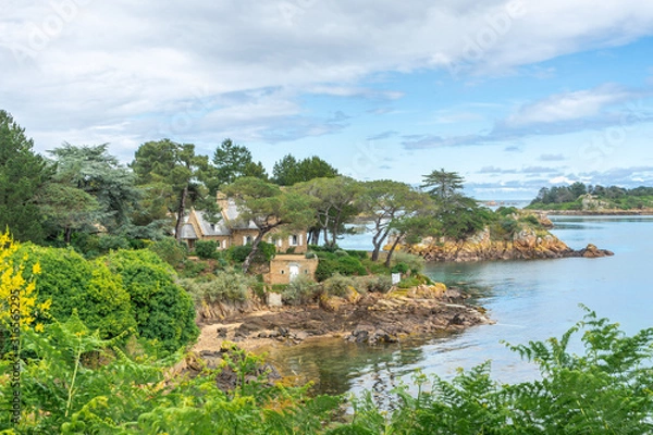 Obraz île de Bréhat, Côtes d'armor, Bretagne, France