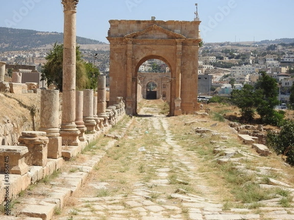 Fototapeta ジェラシ遺跡