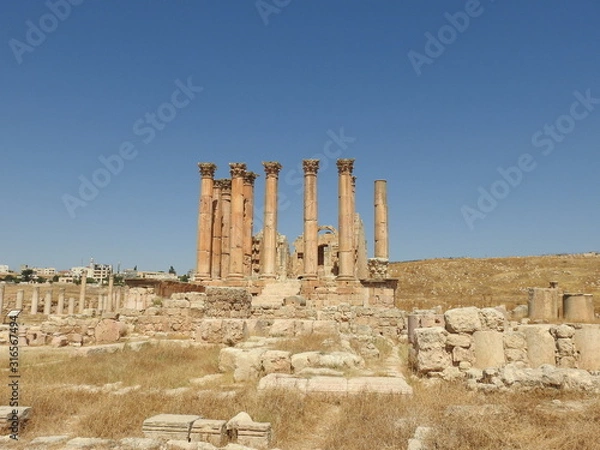 Fototapeta ジェラシ遺跡
