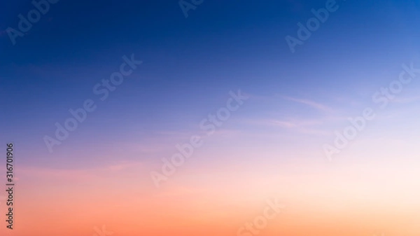 Obraz sky with clouds