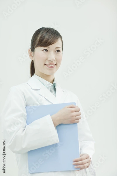 Fototapeta 白衣の女性