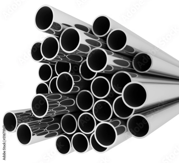 Fototapeta Metal tube