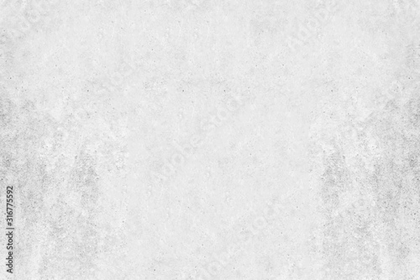 Obraz Texture of old gray concrete wall. vintage white background of natural cement or stone old texture material, for your product or background.