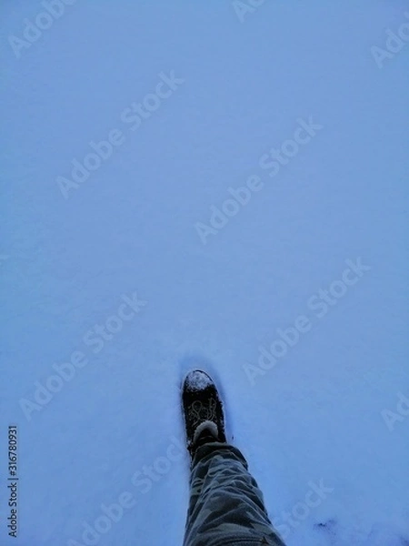 Fototapeta blue sky with clouds