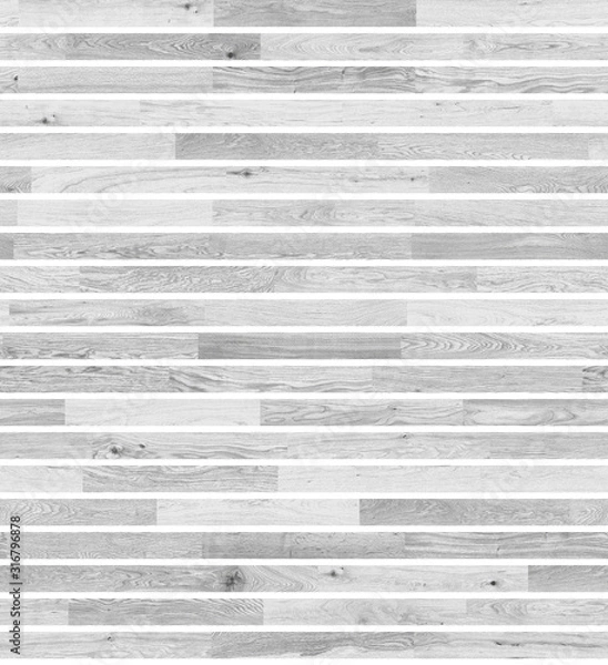 Fototapeta Wooden clapboard seamless texture bump template for 3d graphics