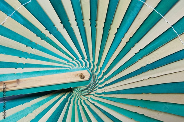 Obraz closeup Folding fan background