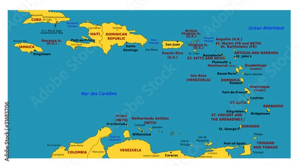 Obraz Antilles