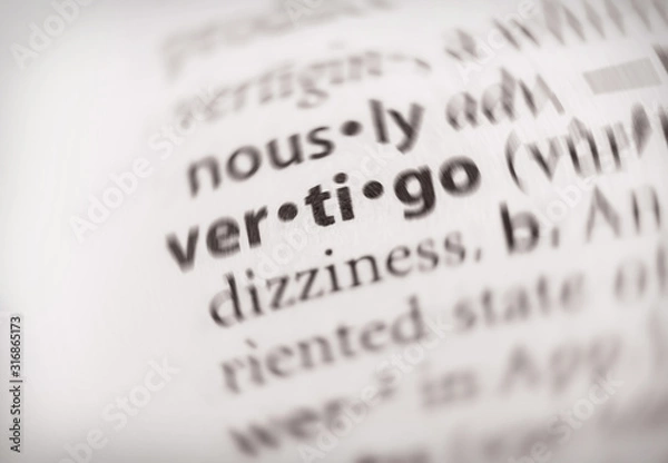 Fototapeta Dictionary Series - Vertigo