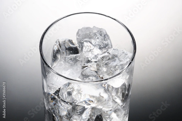 Fototapeta グラスの氷