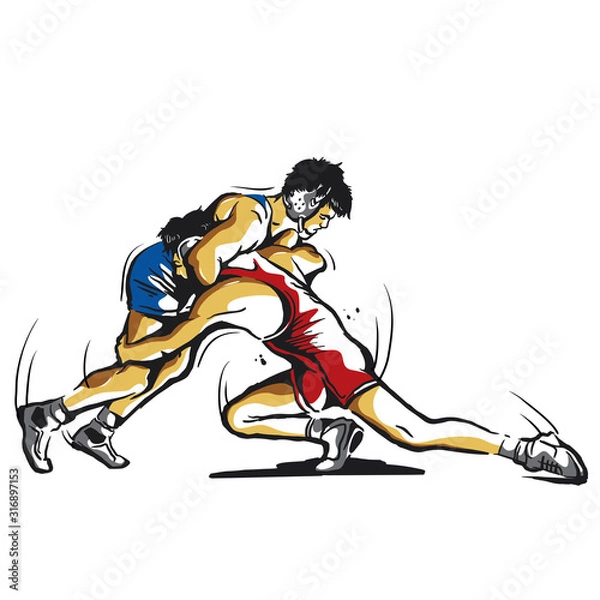 Obraz wrestling