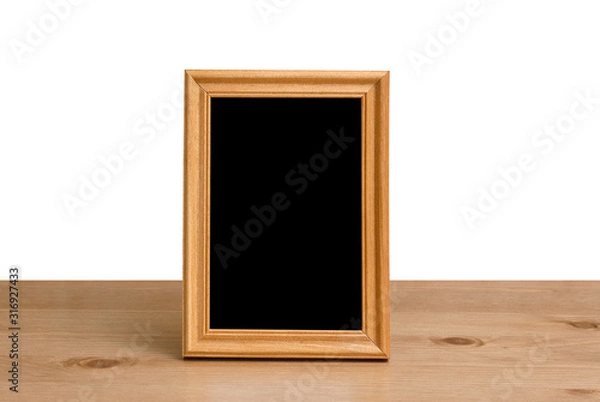 Fototapeta photo frame on table