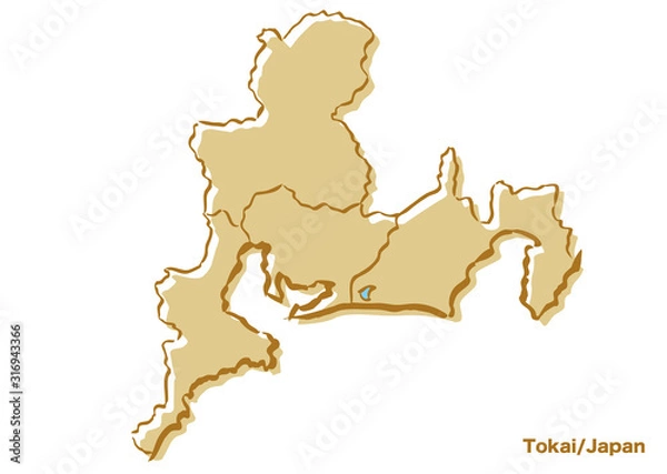 Fototapeta 東海地方