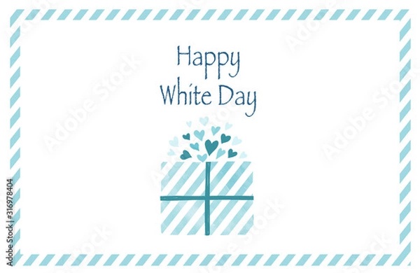 Obraz ホワイトデー イラスト プレゼント