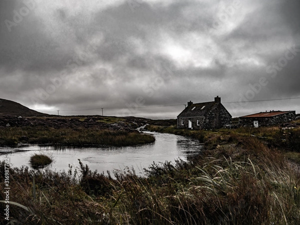 Obraz House on the Outer Hebrides