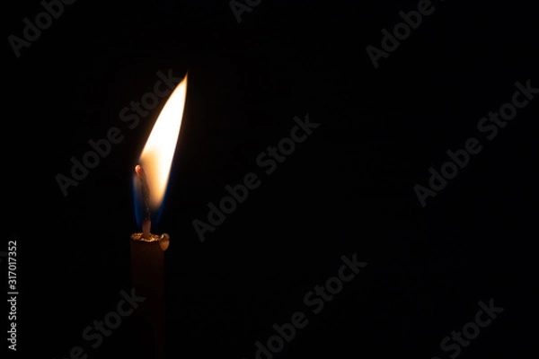 Obraz Lit candle 