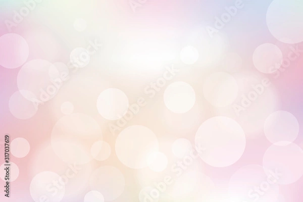 Obraz カラフルな水玉の背景