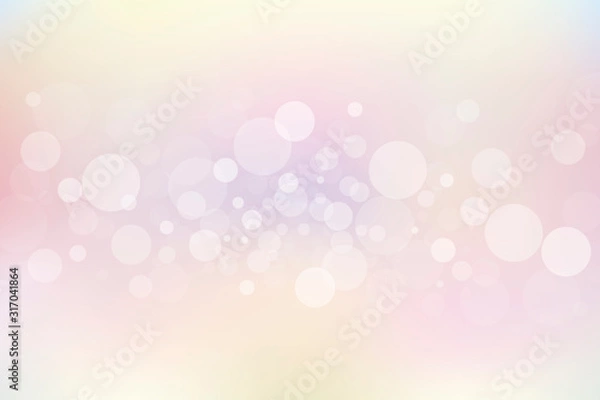 Obraz カラフルなふわふわした背景