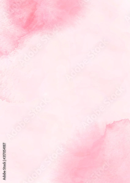 Fototapeta 水彩テクスチャ　春イメージの背景素材