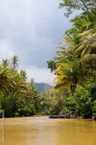 Obraz Indonesien Fluss