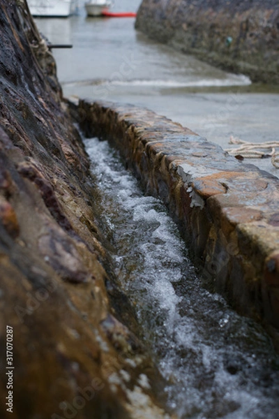 Obraz river in winter