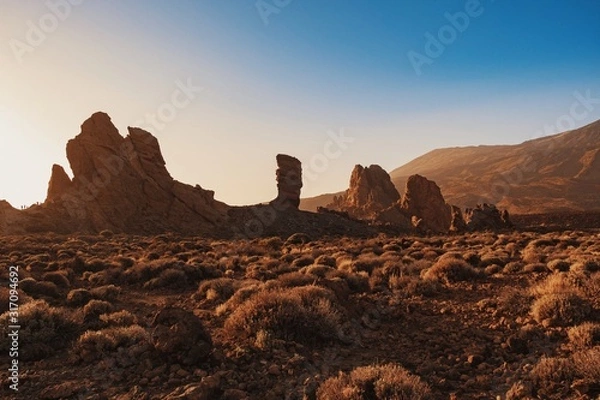 Obraz Monument valley rock tower landscape