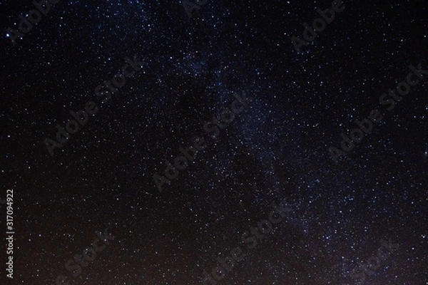 Obraz Milky Way from equator dark starry night