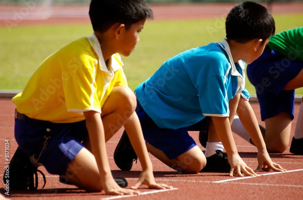 Obraz prepare to run