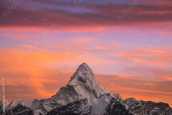 Obraz Ama Dablam colours