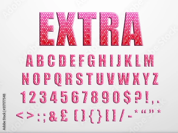 Obraz Modern Font Readable Text