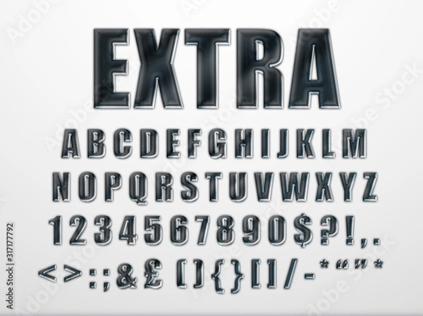 Obraz Modern Font Readable Text